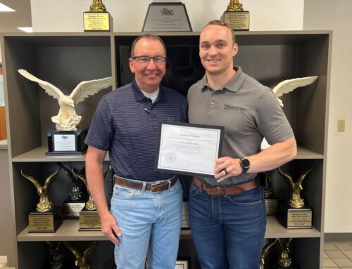 Kolton O’Day Earns Professional Engineer Licensure in Iowa and Illinois